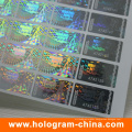 Holographic Transparent Laser Serial Number Hologram Stickers